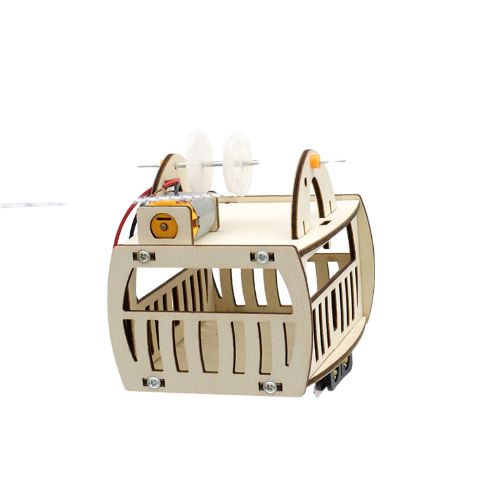 DIY-Seilbahn mit Motorantrieb