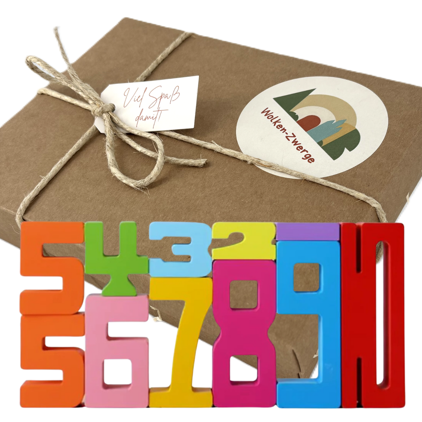 Zahlenzauber-Block – Spielerisch zählen & stapeln