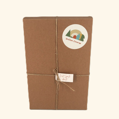 Holzpuzzle "Tetris Block" – Buntes 3D Lernspiel mit geometrischen Formen - Wolkenzwerge