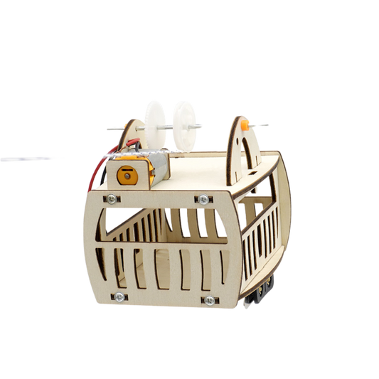 DIY-Seilbahn mit Motorantrieb - Wolkenzwerge