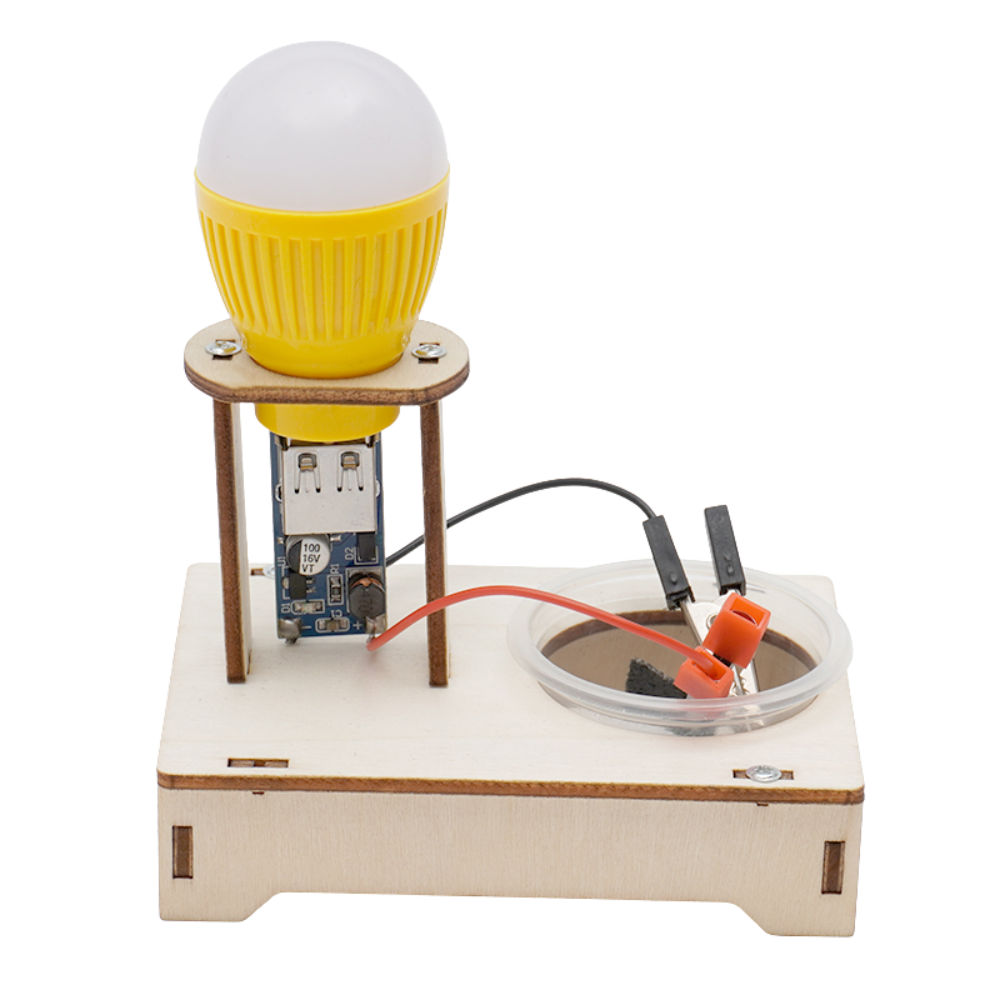 Salzwasser-Lampe – Strom selbst gemacht! - Wolkenzwerge