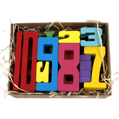 Zahlenzauber-Block – Spielerisch zählen & stapeln