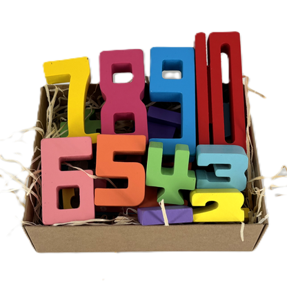 Zahlenzauber-Block – Spielerisch zählen & stapeln