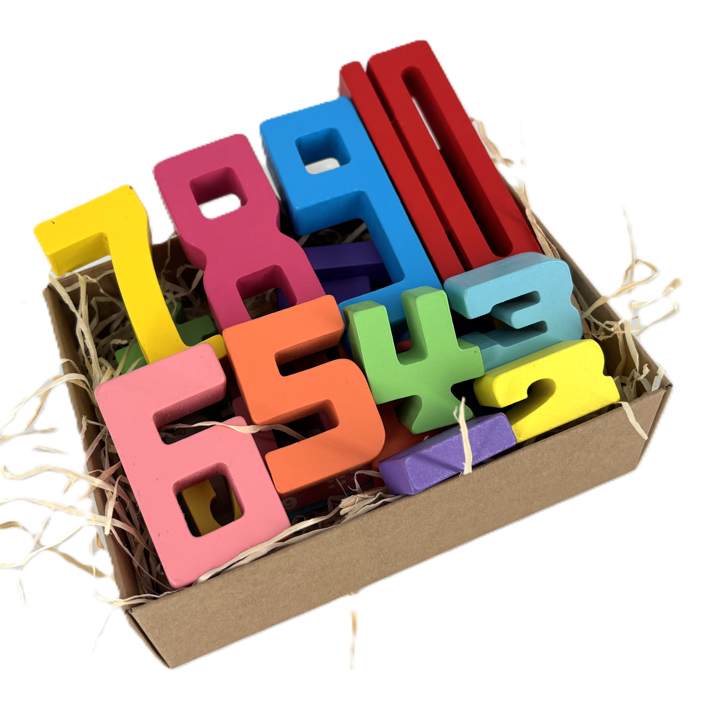 Zahlenzauber-Block – Spielerisch zählen & stapeln