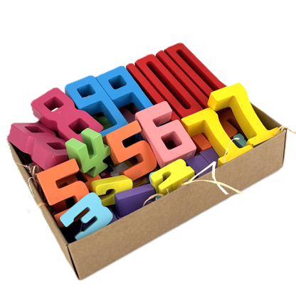 Zahlenzauber-Block – Spielerisch zählen & stapeln