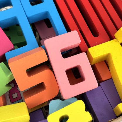 Zahlenzauber-Block – Spielerisch zählen & stapeln