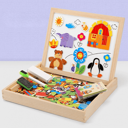 Montessori Magnettafel-Multifunktional