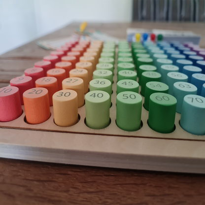 Rechenfuchs – Farbenfrohes Lernspiel für Kinder - Wolkenzwerge